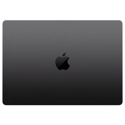 Ein silberner Laptop mit dem Logo eines angebissenen Apfels in der Mitte des Deckels.