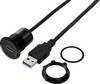 USB-C® (3.1) Buchse/USB-A (3.0) Stecker 1 m Kabel schwarz TC-13376312 TRU COMPONENTS Inhalt: 1 St.