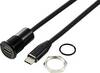 USB-C® (3.1) Buchse/Stecker 1 m Kabel schwarz TC-13376328 TRU COMPONENTS Inhalt: 1 St.