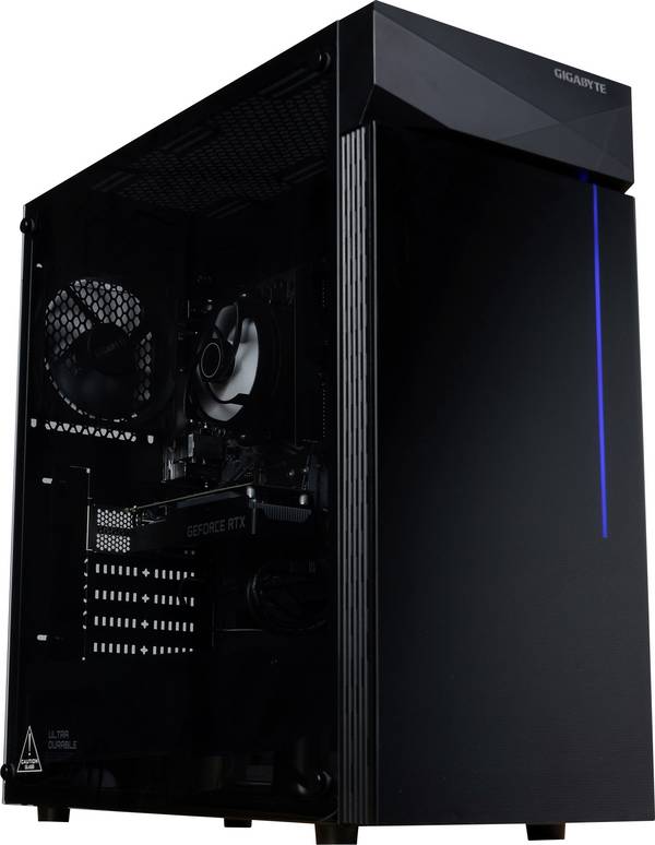 Gigabyte Gaming PC Entry CR-GB-0019 AMD Ryzen 5 5600X 4.60 GHz 32 GB RAM 1 TB SSD Nvidia GeForce RTX-3050 6 GB GDDR6 Win 11 Pro CR-GB-0019