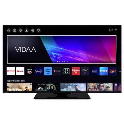 Toshiba 43UV3463DA LED-TV 108 cm 43 Zoll EEK F (A - G) Schwarz