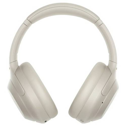 Thumbnail - Sony WH1000XM4S.CE7 Over Ear Kopfhörer Bluetooth®, Kabellos Silber Noise Cancelling Touch-Steuerung