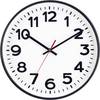 EUROTIME 53820-05 Funk Wanduhr 30 cm Schwarz