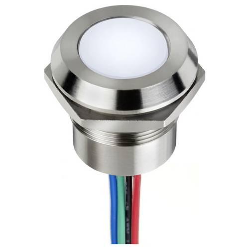 APEM Q22F1CXXW24E LED-Signalleuchte Weiß Flush 150 mcd