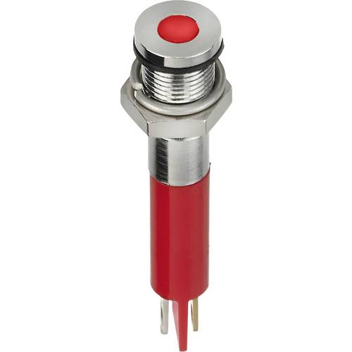 APEM Q6F1CXXR24E LED-Signalleuchte Rot Flush 10 mcd