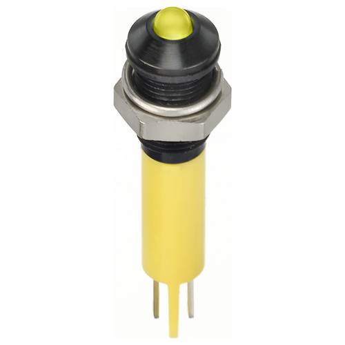 APEM Q6P1CXXY24E LED-Signalleuchte Gelb Prominent 30 mcd