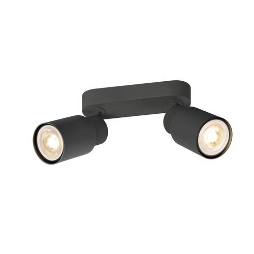 SLV 1008361 PURI Hochvolt-Schienensystem-Leuchte GU10 6 W Schwarz