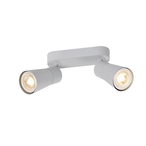 SLV 1008368 PURI Hochvolt-Schienensystem-Leuchte GU10 6 W Grau
