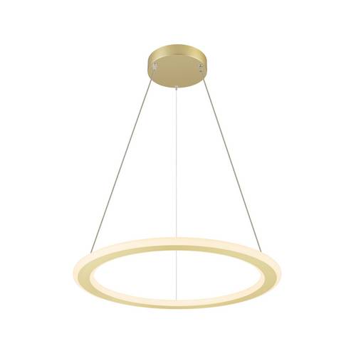 SLV ONE FLAT 1007857 Pendelleuchte LED EEK: D (A - G) 23 W Schwarz