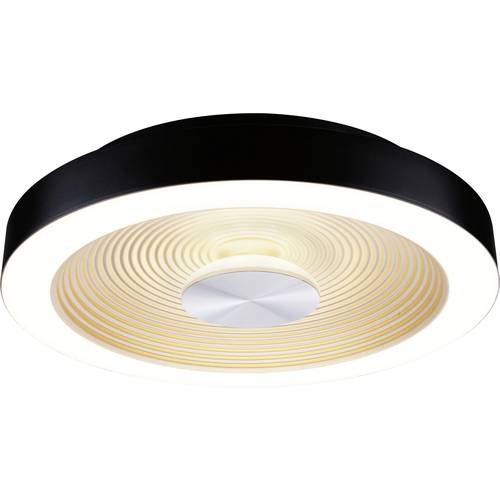 Paulmann 71178 Volea LED-Deckenleuchte LED 3.5 W, 13 W Schwarz, Gold