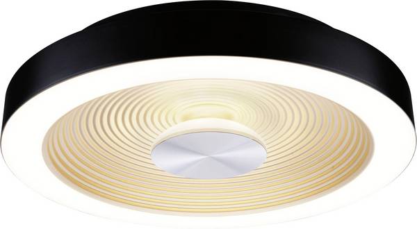 Paulmann 71178 Volea LED-Deckenleuchte LED   3.5 W, 13 W Schwarz, Gold