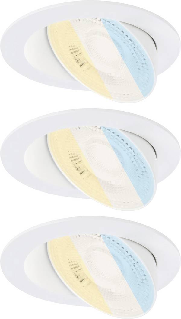 Paulmann 92254 Aumus LED-Einbauleuchte LED 5 W Weiß
