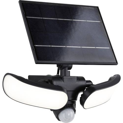 Paulmann 94610 Sonlig Solar-Wandstrahler mit Bewegungsmelder 9 W Warmweiß Anthrazit