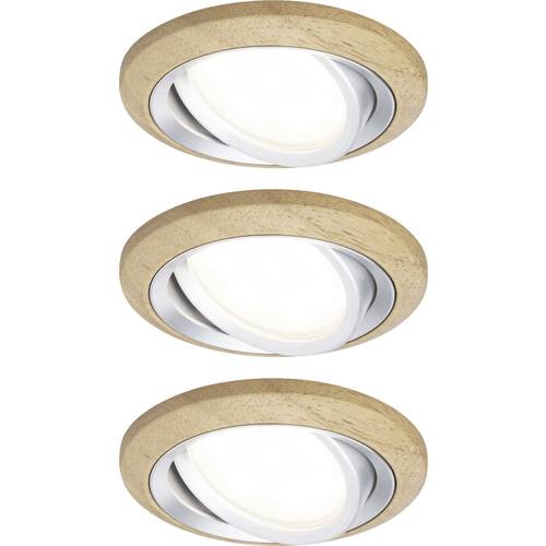 Thumbnail - Paulmann 92239 Lanati LED-Einbauleuchte LED 6 W Aluminium (gedreht)