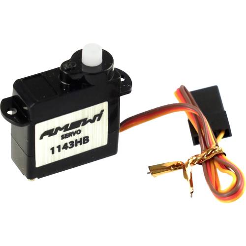Amewi Micro-Servo AMXRacing 1143HB Analog Analog-Servo Getriebe-Material: Kunststoff