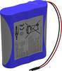 Ansmann 1S3P Akkupack 3x 18650 Kabel Li-Ion 3.6 V 10050 mAh
