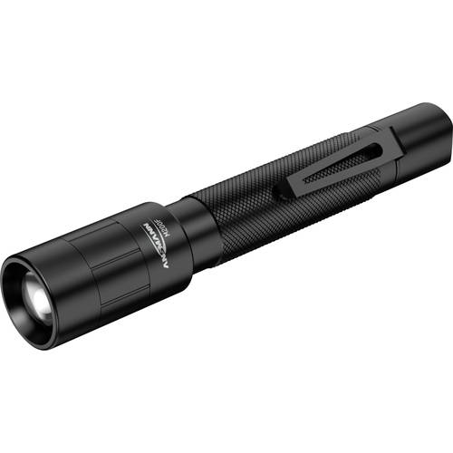 Ansmann LED Taschenlampe mit Gürtelclip, mit Handschlaufe batteriebetrieben 240 lm 129 g