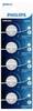 Philips Knopfzelle CR2032 3 V 5 St. Lithium Minicells