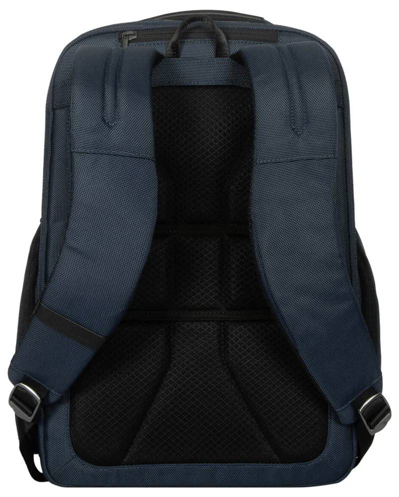 Ein Rucksack mit verstellbaren Schultergurten und gepolstertem Rücken, geeignet für den täglichen Gebrauch.