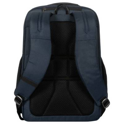 Ein Rucksack mit verstellbaren Schultergurten und gepolstertem Rücken, geeignet für den täglichen Gebrauch.