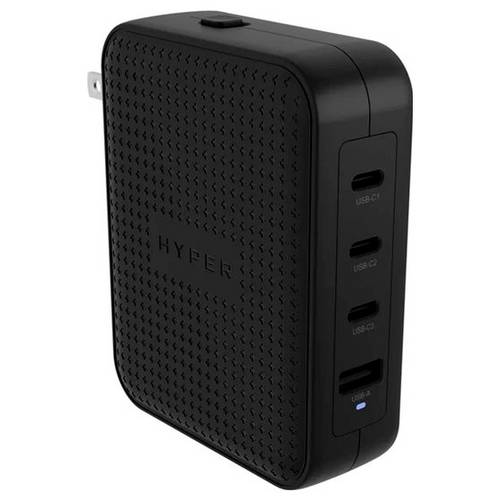 Targus HyperJuice 145W USB Ladegerät 140 W 1x USB-A, 3x USB-C® Schwarz GaN