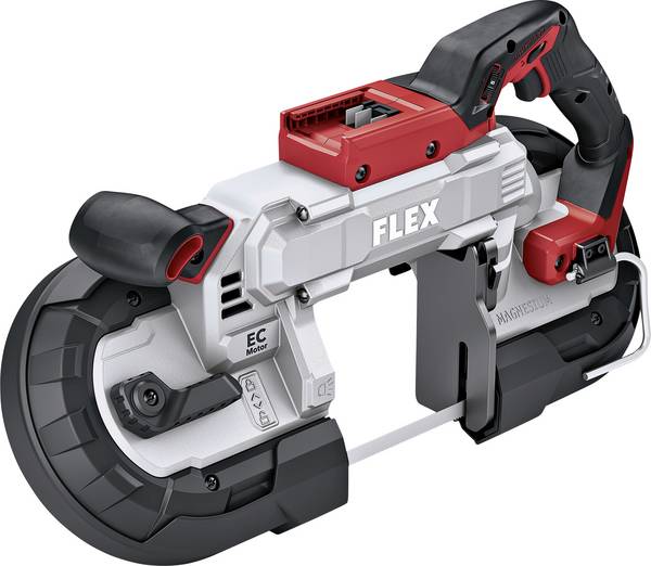 Flex Akku-Bandsäge SBE 127 18-EC Schnitttiefe (max.) 127 mm   Sägeblatt-Länge 1140 mm