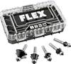 Flex Oberfräsenvorsatz 532011 CER Bit Set1