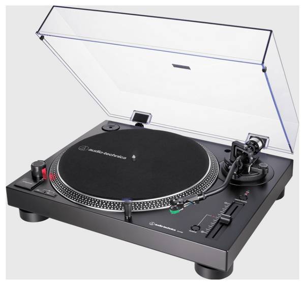 Audio-Technica AT-LP120X - Plattenspieler mit Direktantrieb - Manuell - Schwarz