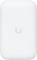 Ein weißes, rechteckiges Gerät mit abgerundeten Ecken und einem kleinen blauen Licht unten zeigt das Logo 'U' in der Mitte.