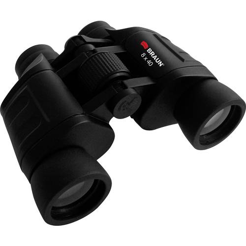 Braun Phototechnik Fernglas 20165 8 x 40 mm Porro Schwarz 20165