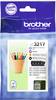 Brother Druckerpatrone LC3217 Original Kombi-Pack Schwarz, Cyan, Magenta, Gelb LC3217VAL