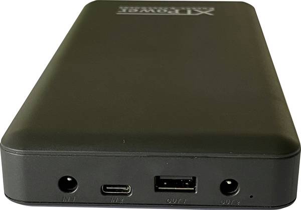 Jauch Quartz XT-40000 DC PA Powerbank 39200 mAh Quick Charge 3.0, USB PD Li-Ion Schwarz