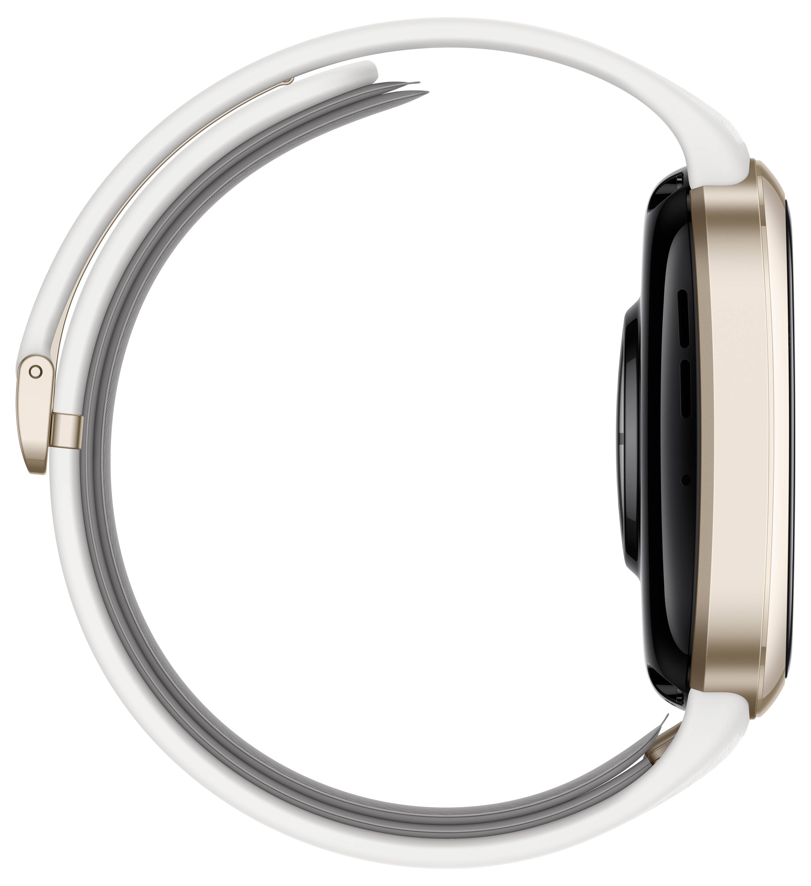 Huawei Watch D2 - Gold-Aluminiumlegierung - intelligente Uhr mit Riemen - weiß - Größe: 161-210 mm - Anzeige 4.6 cm-5