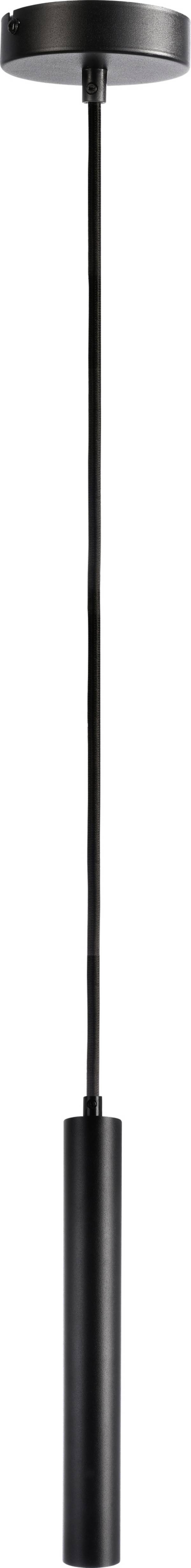 Deko Light Slim 342237 LED-Pendelleuchte LED LED fest eingebaut  5.0 W Schwarz