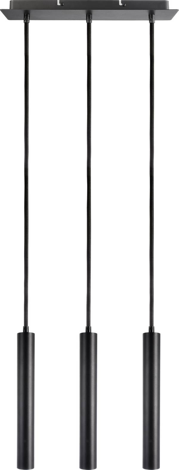 Deko Light Slim 342239 LED-Pendelleuchte LED LED fest eingebaut  15.0 W Schwarz