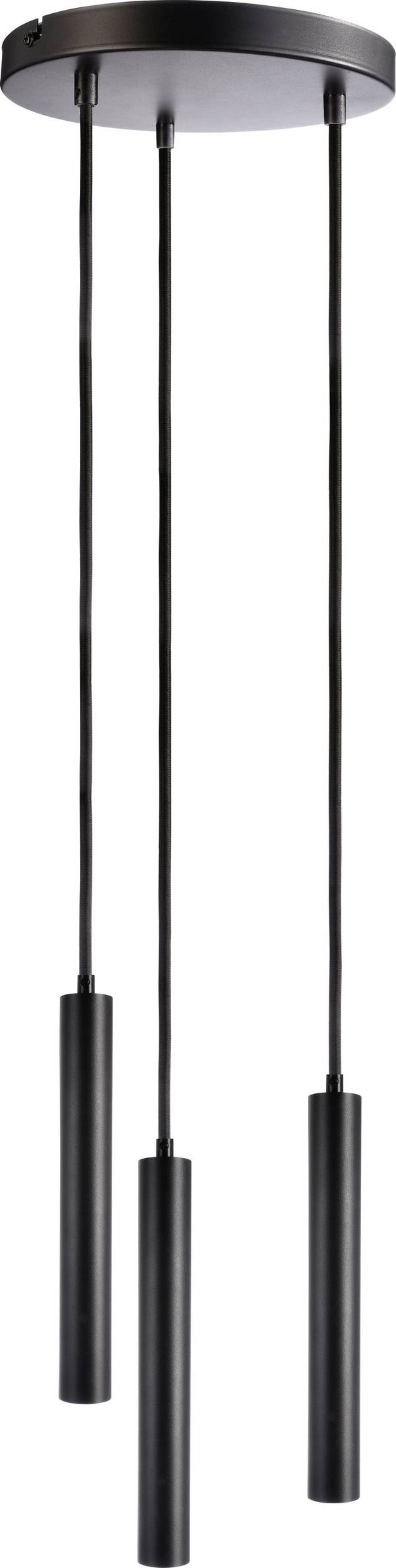 Deko Light Slim 342241 LED-Pendelleuchte LED LED fest eingebaut  15.0 W Schwarz