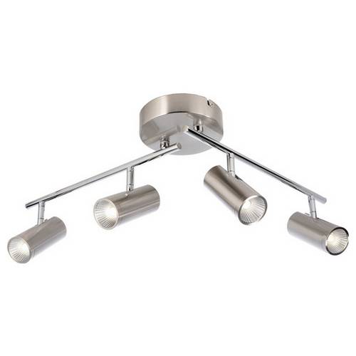 Deko Light 348114 Becrux IV Deckenaufbauleuchte LED EEK: F (A - G) 21.0 W Silber