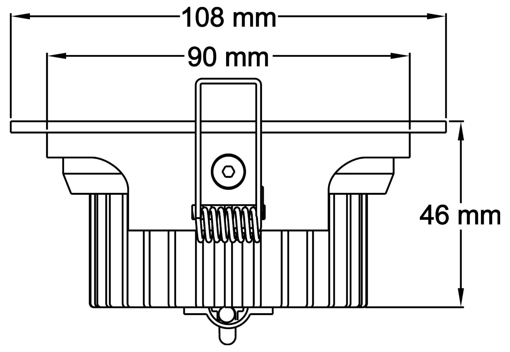 Deko Light 565069 COB 95 LED-Einbauleuchte EEK: F (A - G) LED LED fest eingebaut 10.0 W Weiß-2