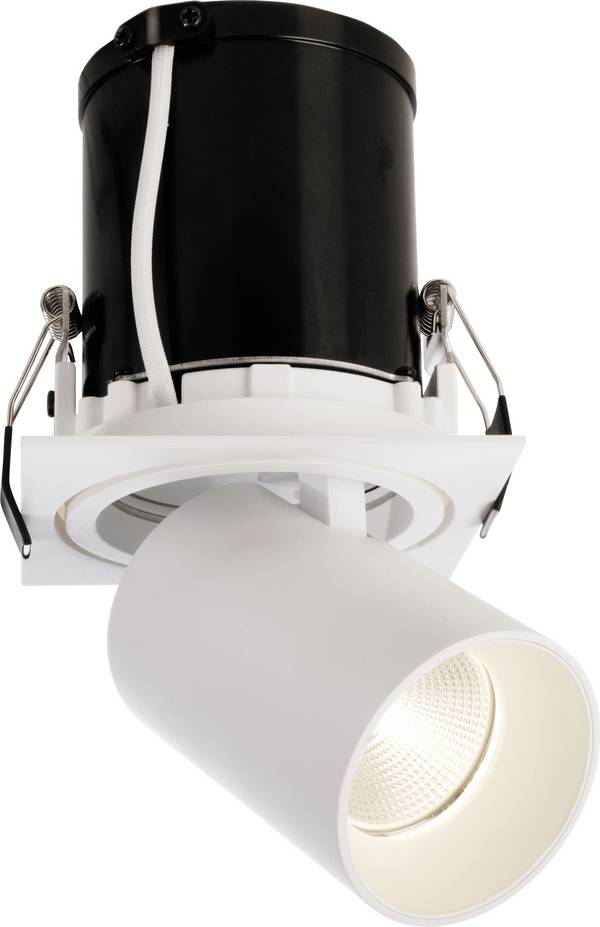 Deko Light 565312 Rigel Mini Square Single LED-Einbauleuchte EEK: G (A - G) LED LED fest eingebaut 11.0 W Weiß