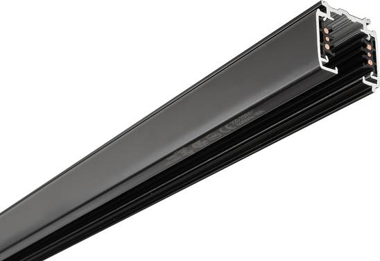 Deko Light 710501 D Line DALI Aufbausystem-Komponente  Stromschiene   Graphitschwarz (RAL 9011)