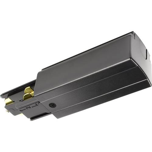 Deko Light 710515 D Line DALI Hochvolt-Schienensystem-Komponente Einspeiser Graphitschwarz (RAL 9011)