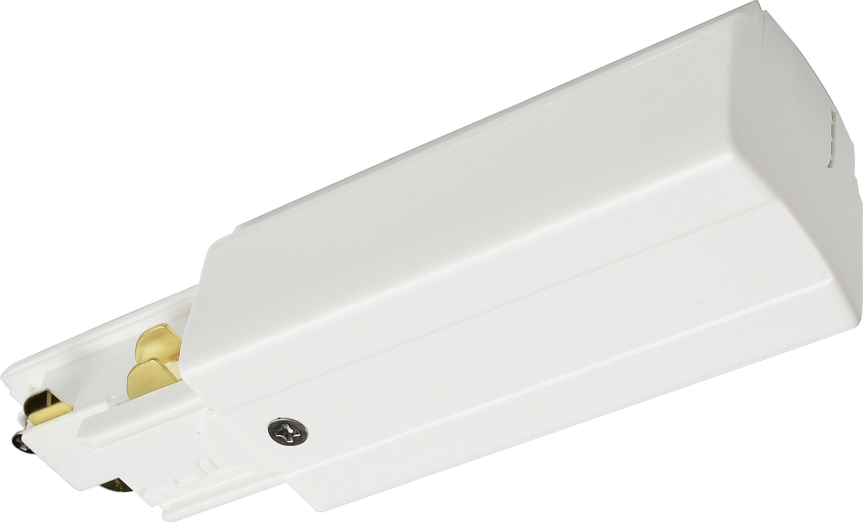 Thumbnail - Deko Light 710516 D Line DALI Hochvolt-Schienensystem-Komponente Einspeiser Verkehrsweiß (RAL 9016)