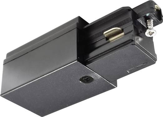 Deko Light 720007 D One Hochvolt-Schienensystem-Komponente  Einspeiser   Schwarz