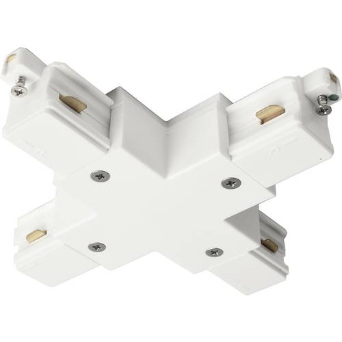 Deko Light 720028 D One Hochvolt-Schienensystem-Komponente X-Verbinder 1er Set Weiß