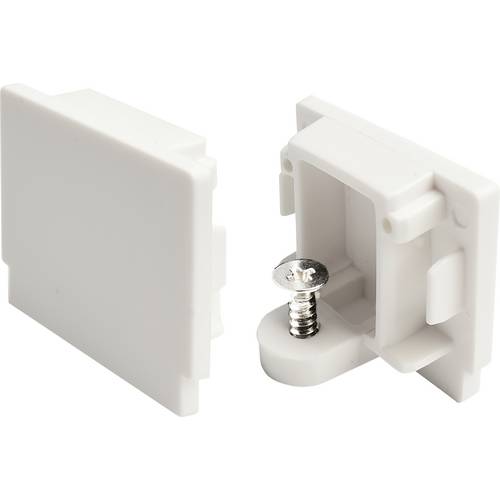 Deko Light 720030 D One Hochvolt-Schienensystem-Komponente Endkappe Weiß