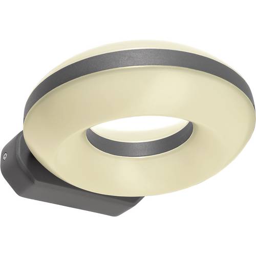 Deko Light Muscae 731081 LED-Wandleuchte LED fest eingebaut EEK: G (A - G) 13.1 W LED Dunkelgrau