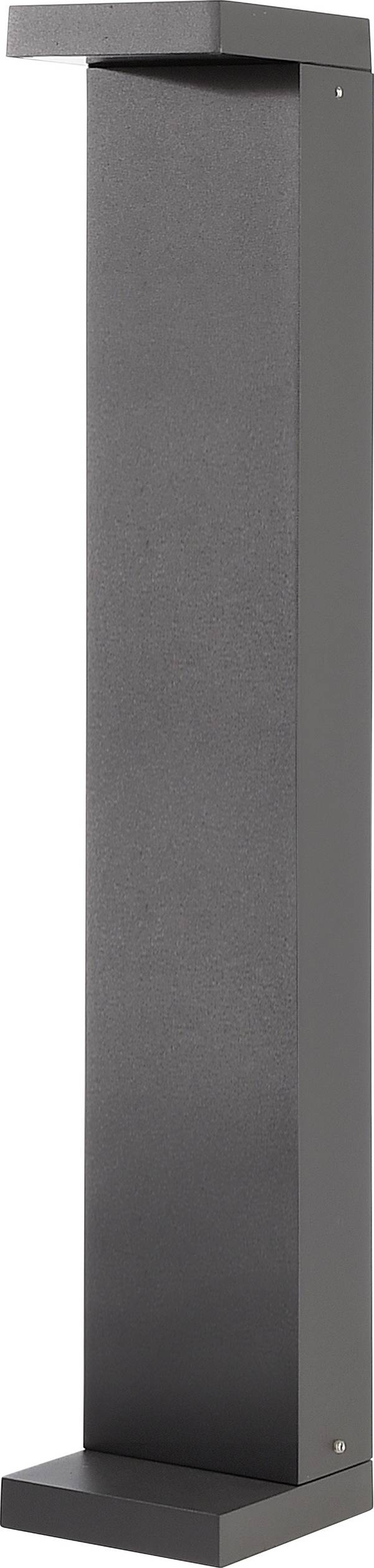 Deko Light 733073 Lerna 600 LED-Pollerleuchte   LED LED fest eingebaut 7.4 W Grau