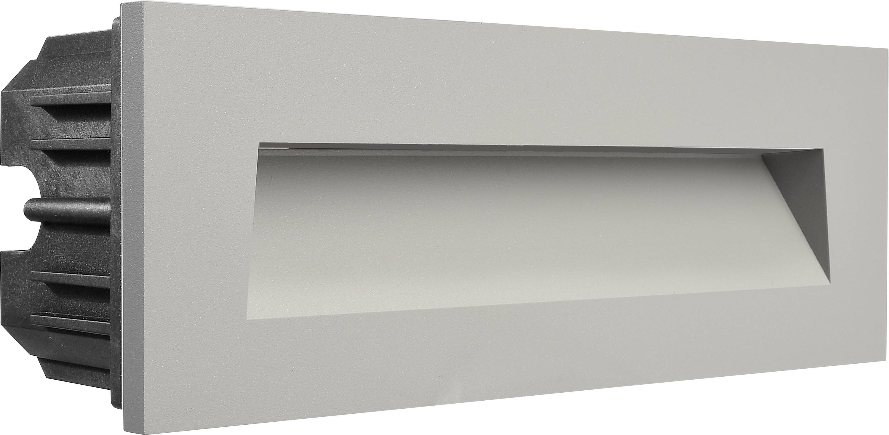 Deko Light 930474 Abdeckung Grau Schräge für Light Base III Outdoor Abdeckung Aluminium (L x B x H) 250 x 90 x 24 mm 1 S...