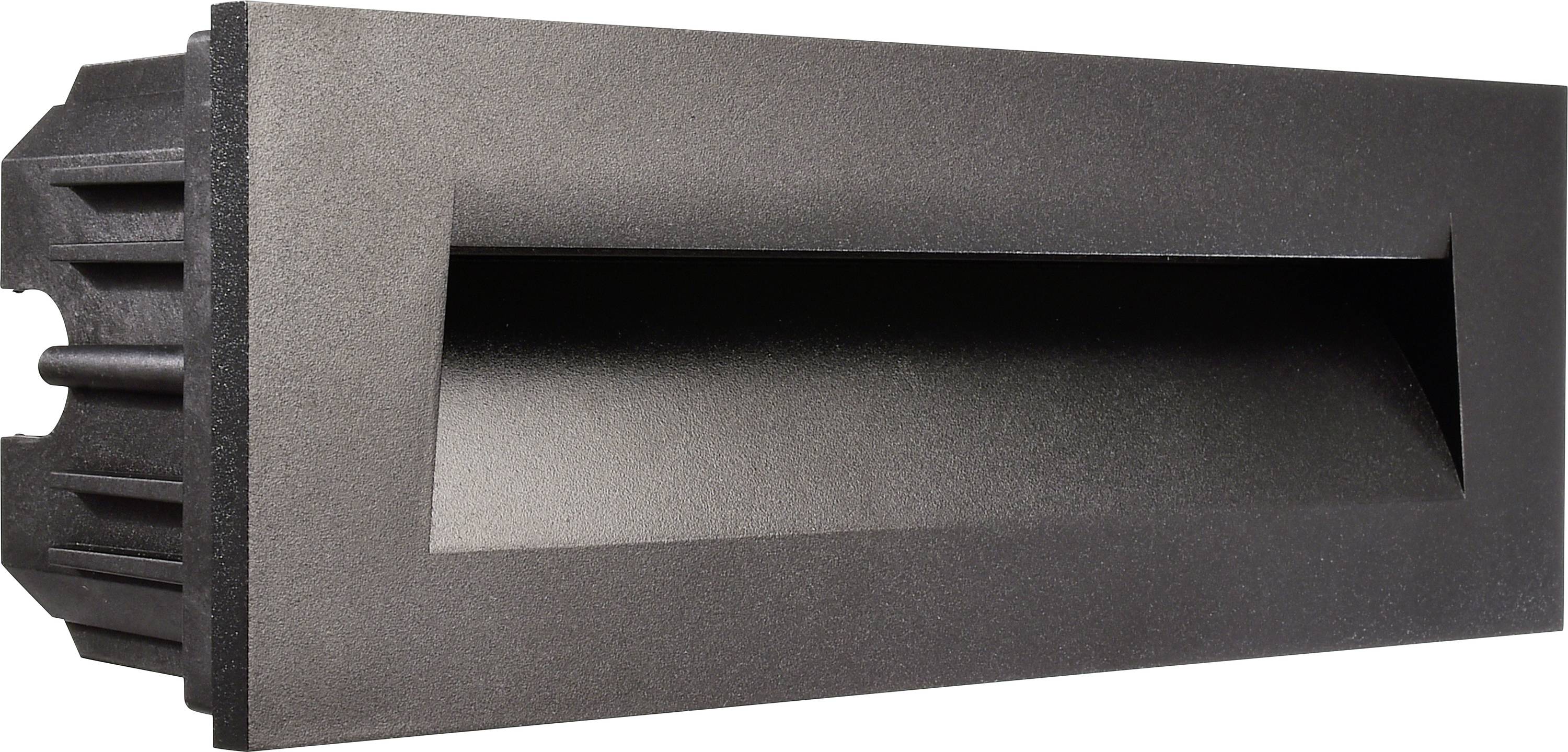 Deko Light 930478 Abdeckung Schwarz Rundung für Light Base III Outdoor Abdeckung Aluminium (L x B x H) 250 x 90 x 24 mm ...