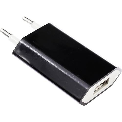 Deko Light USB A Steckernetzteil 5V DC, 1000mA, Schwarz 930887 Stromversorgung Schwarz